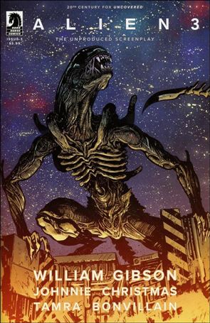 William Gibson's Alien 3 issue 3-B Daniel Warren Johnson Cover