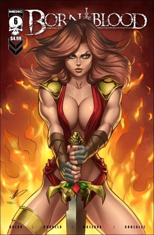 Born of Blood (2022/09) issue 6-D Ale Garza Cover