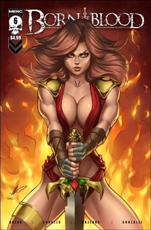 Born of Blood (2022/09) issue 6-D Ale Garza Cover
