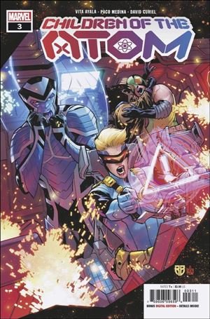 Children of the Atom issue 3 R.B. Silva Cover