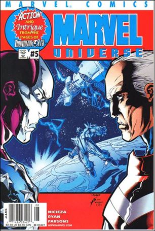 Citizen V and the V-Battalion issue 3-B Newsstand Edition / Marvel Universe Cover