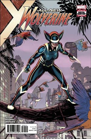 All-New Wolverine  issue 33 David Lopez Cover