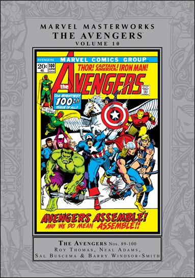 Marvel Masterworks: The Avengers issue 10 Silver Dust Jacket