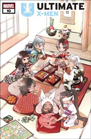 Ultimate X-Men (2024) issue 10-B Nao Fuji Winter Holiday Cover
