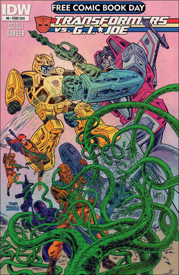 Transformers vs G.I. Joe issue 0