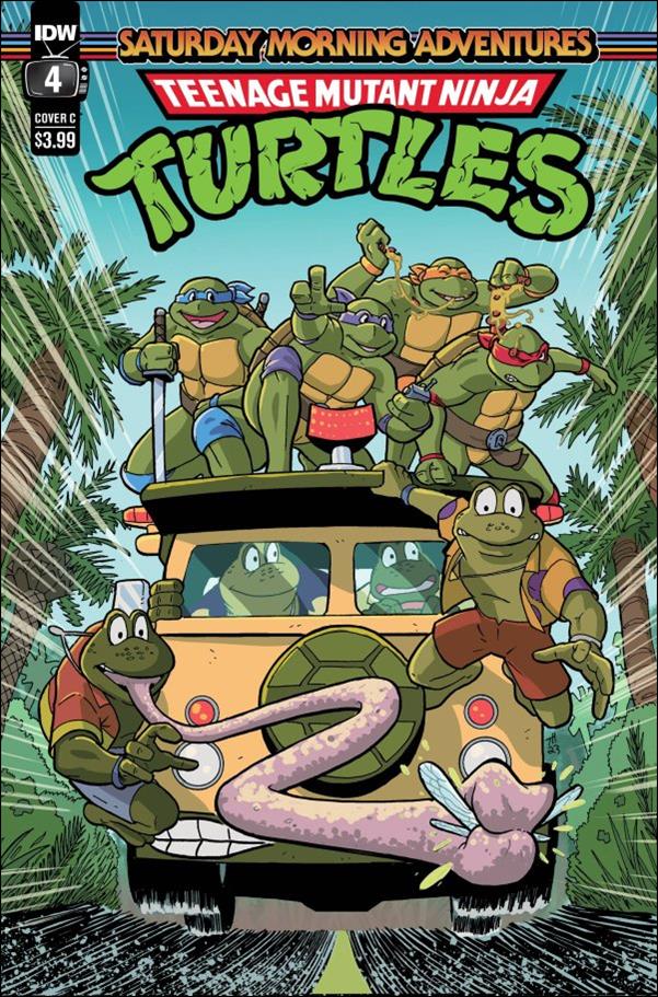 Teenage Mutant Ninja Turtles: Saturday Morning Adventures Continued issue 4-C Travis Hymel Cover