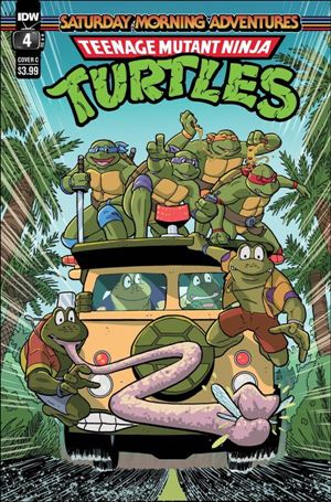 Teenage Mutant Ninja Turtles: Saturday Morning Adventures Continued issue 4-C Travis Hymel Cover