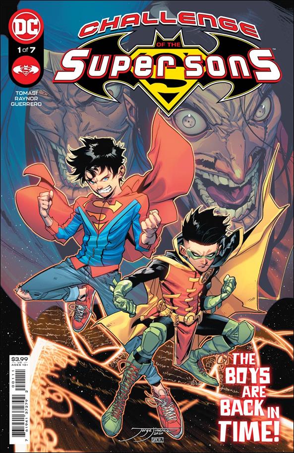 Challenge of the Super Sons issue 1 Jorge Jimenez Cover