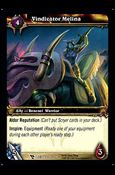 World of Warcraft: March of the Legion (Base Set) card 224 Vindicator Melina