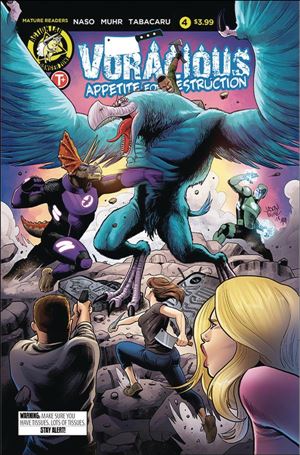 Voracious: Appetite for Destruction issue 4 Jason Muhr Cover