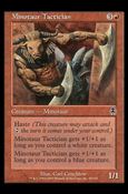 Magic the Gathering: Apocalypse (Base Set) card 65 Minotaur Tactician