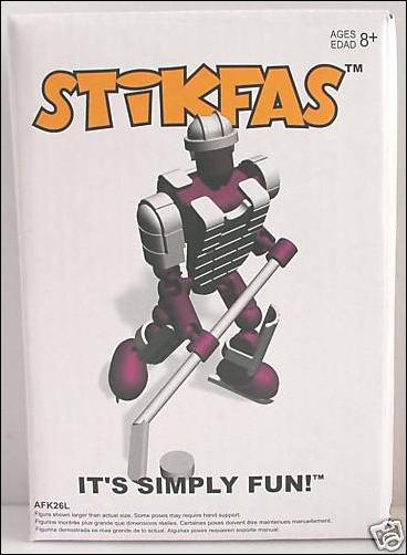 Stikfas Lite Pack figure AFK26L G2 Alpha Male Hockey (Fuchsia)