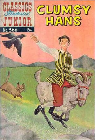 Classics Illustrated Junior issue 566 Contains Coming Next Ad