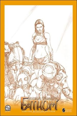 Michael Turner's Fathom (2011) issue 6-C Alex Konat Sketch Cover