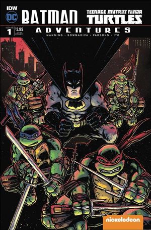 Batman/Teenage Mutant Ninja Turtles Adventures issue 1-B Kevin Eastman Subscription Cover