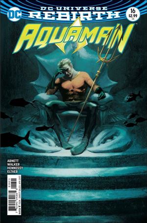 Aquaman (2016) issue 16-B Joshua Middleton Cover