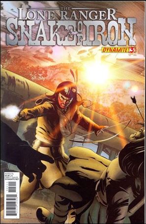 Lone Ranger: Snake of Iron issue 3 Dennis Calero Cover