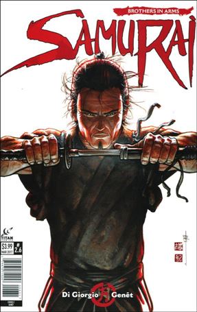 Samurai:  Brothers in Arms issue 6-C Frédéric Genet Cover
