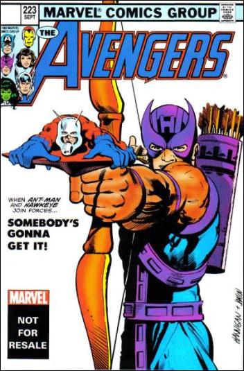 Avengers (1963) issue 223-B Marvel Legends Reprint