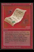 Magic the Gathering: Limited Edition Beta (Base Set) card 148 False Orders