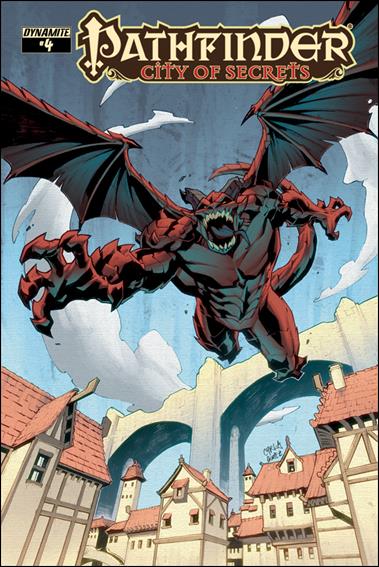 Pathfinder: City of Secrets issue 4-B Carlos Gomez Cover