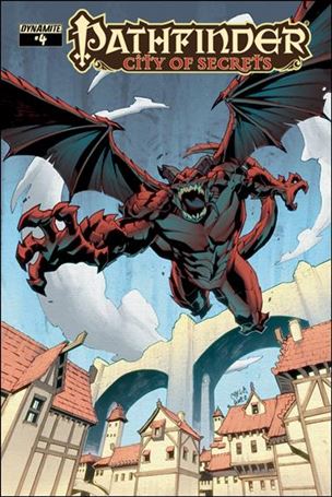 Pathfinder: City of Secrets issue 4-B Carlos Gomez Cover