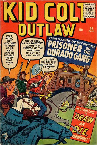 Kid Colt Outlaw  issue 92