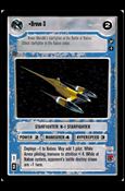 Star Wars: Theed Palace Limited (Base Set) card 118 Bravo 3