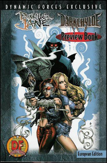 Painkiller Jane/Darkchylde issue Preview-B Dynamic Forces European Edition Cover 1/7500