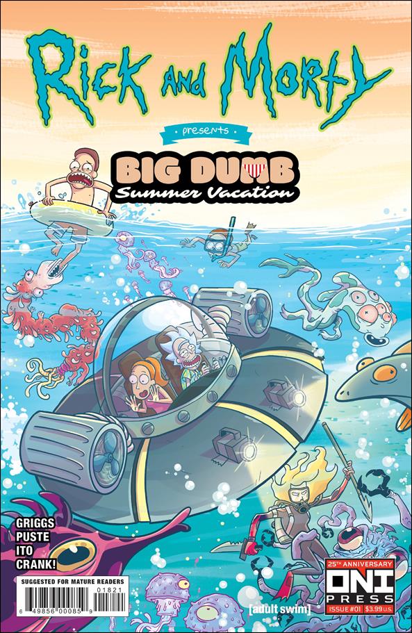 Rick and Morty Presents: Big Dumb Summer Vacation issue 1-B Fred C. Stresing Cover