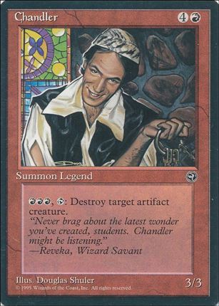 Magic the Gathering: Homelands (Base Set) card 69 Chandler