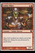 Magic the Gathering: 9th Edition (Base Set) card 194 Goblin Piker