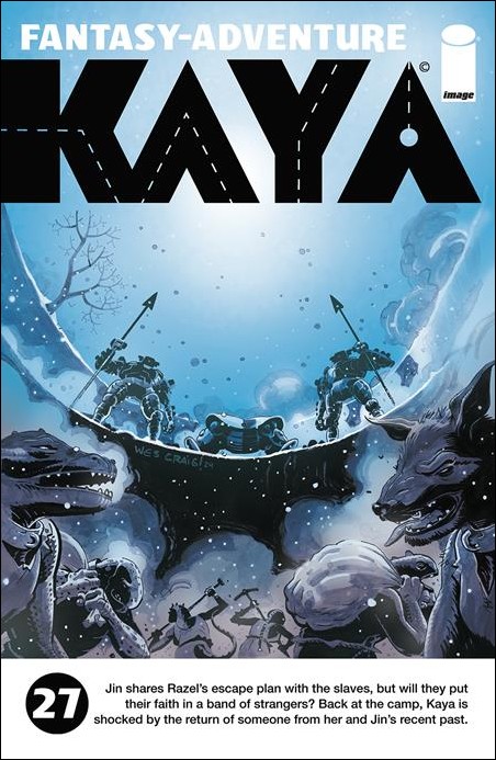 Kaya issue 27 Wes Craig Cover
