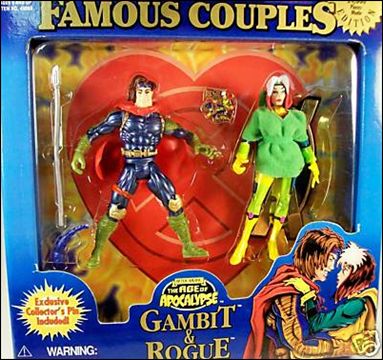 Marvel's Famous Couples 2-Packs figure 2 Gambit and Rogue