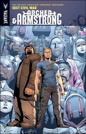 Archer & Armstrong issue 4 Sect Civil War