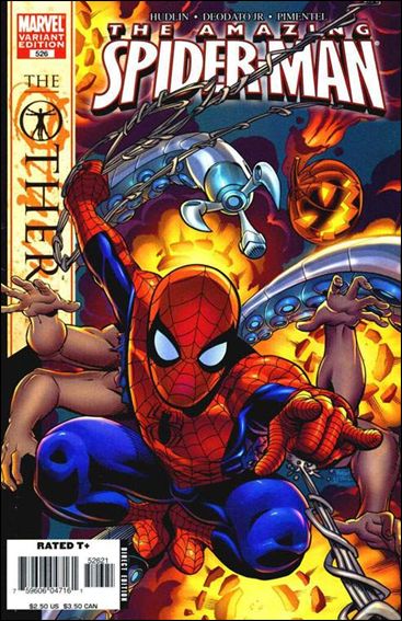 Amazing Spider-Man (1963) issue 526-B Mike Wieringo "Six-Arms" Cover (2nd Printing)