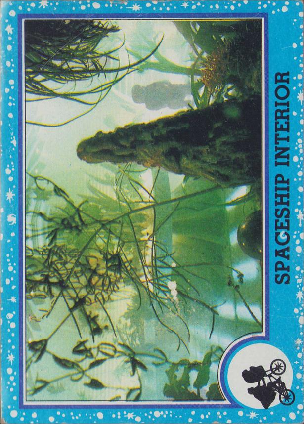 E.T. The Extra-Terrestrial (Base Set) card 79 Spaceship Interior