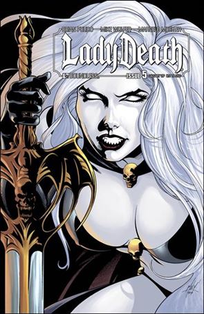 Lady Death (2010) issue 5-F Calgary VIP Cover 1/350