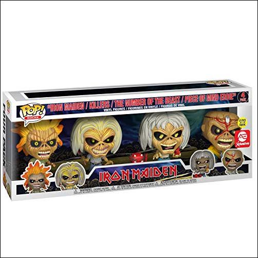 Pop! Rocks Multi-packs figure nn5 Iron Maiden Eddie 4-pack
