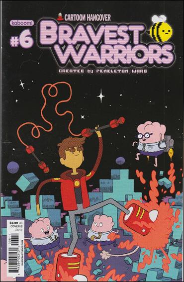 Bravest Warriors issue 6-B Nick Edwards Cover