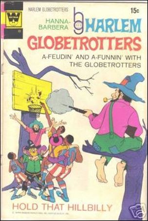 Harlem Globetrotters issue 2-B Whitman Cover