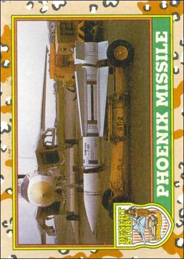Desert Storm: Series 1 (Base Set) card 53 Phoenix Missle