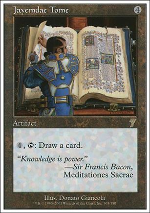 Magic the Gathering: 7th Edition (Base Set) card 305 Jayemdae Tome
