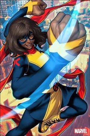 Ms. Marvel: The New Mutant issue 1-J Stanley Artgerm Lau 1:100 Virgin Cover