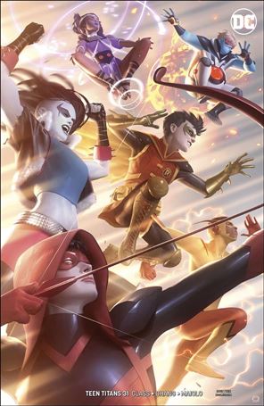Teen Titans (2016) issue 31-B Alex Garner Cover