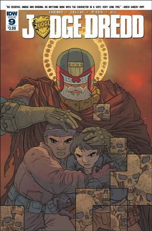 Judge Dredd (2015) issue 9 Ulises Farinas Cover