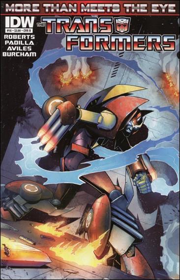 Transformers: More Than Meets the Eye (2012) issue 16-B Nick Roche Cover
