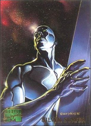 1995 Marvel Masterpieces (Base Set) card 88 Silver Surfer