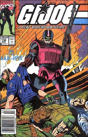 G.I. Joe: A Real American Hero issue 110-B Newsstand Cover