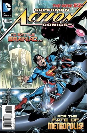 Action Comics (2011) issue 8 Rags Morales Standard Cover